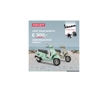 Vespa Zubehörgutschein